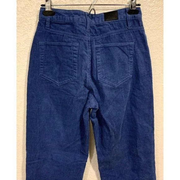 Urban Outfitters BDG Blue Mom High Rise Corduroy Cuffed Pants - Picture 4 of 6